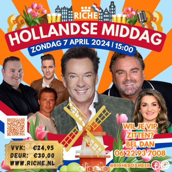 DE HOLLANDSE MIDDAG VAN BOXMEER (UITVERKOCHT)