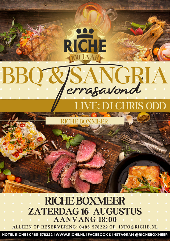 BBQ & SANGRIA TERRASAVOND