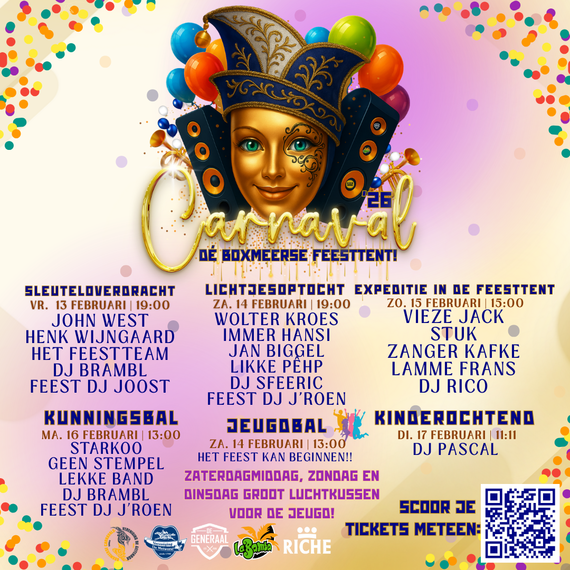 CARNAVAL 2026 in de FEESTTENT! DAG 2