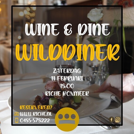 WINE & DINE || WILDDINER RICHE